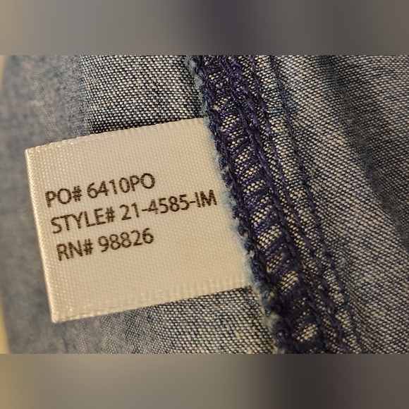 U.S. Polo Assn. Women's Size XS Denim Dress - Picture 5 of 7